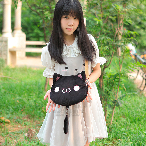 กระเป๋าสะพาย ลาย แมวเหมียว
