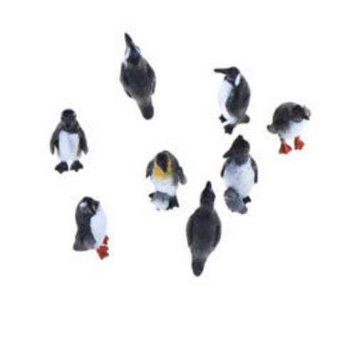 เพ็งกวิน คละท่าทาง-สี / ชุด 8 ตัว