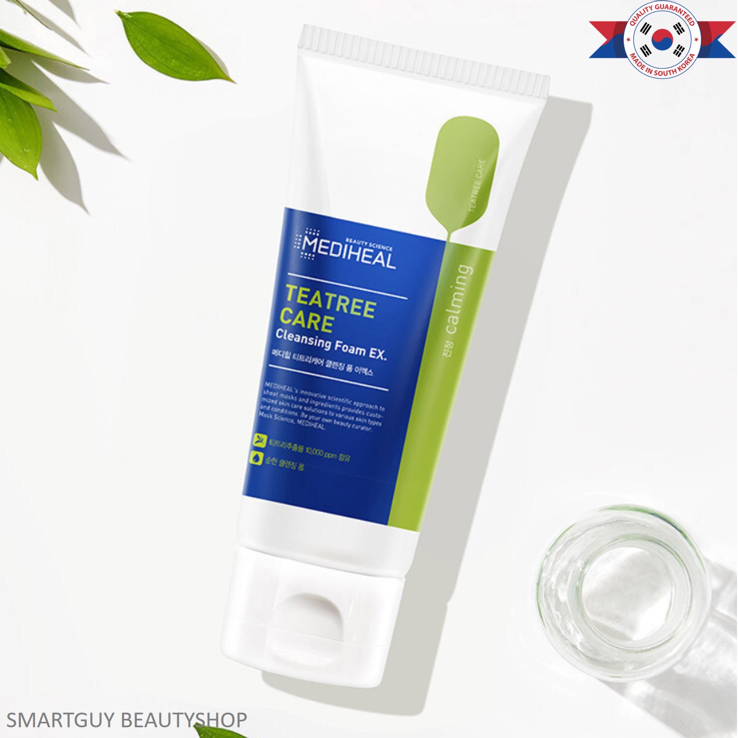 MEDIHEAL TeaTree Care Cleansing Foam Ex 170ml คลีนซิ่งโฟมล้างทำความสะอาดผิวหน้าสูตรพิเศษจากเกาหลีของแท้