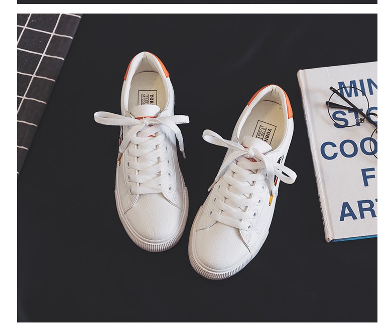 รองเท้าผ้าใบสไตล์เกาหลี ลาย Mickey Mouse