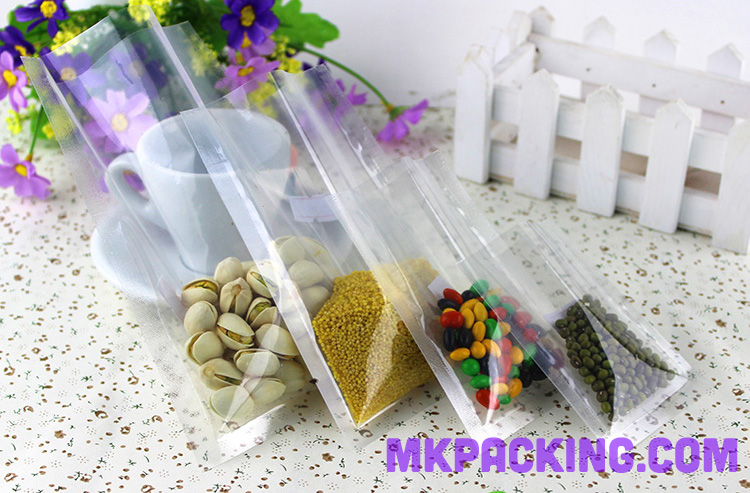 ถุงแบนซีล 3 ด้าน -- ซองใส