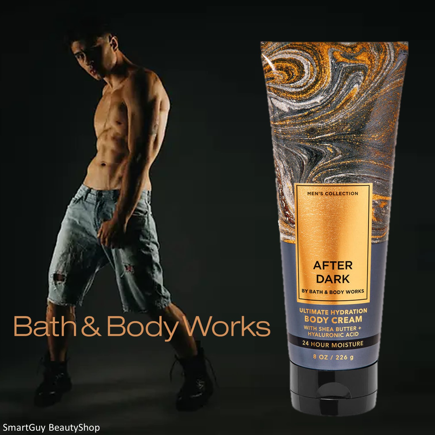 Bath And Body Works After Dark Ultimate Hydration Body Cream 226ml โลชั่นน้ำหอมผู้ชายกลิ่นหอมเซ็กซี่หรูหราสินค้ารับประกันของแท้พร้อมส่ง