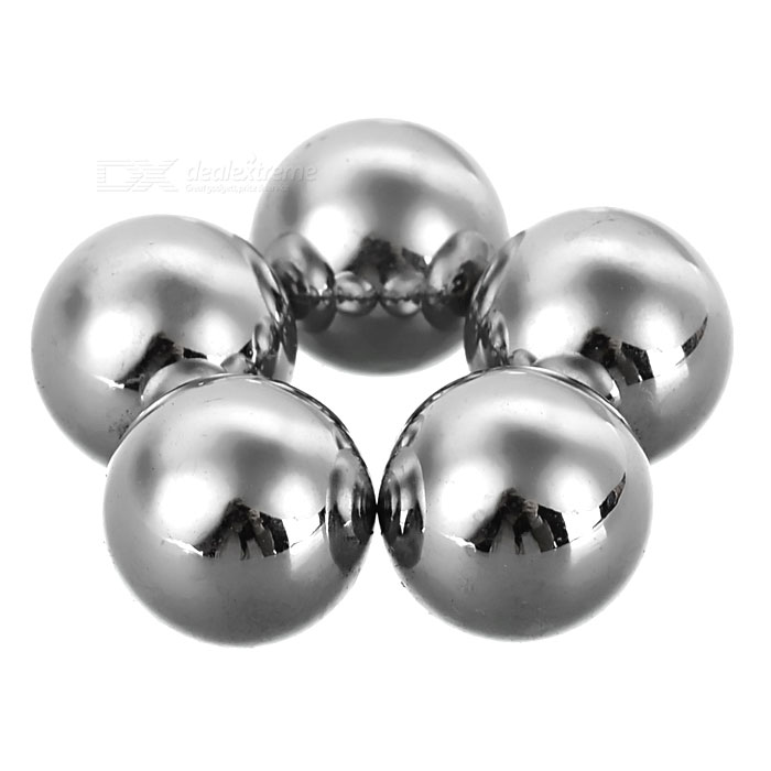 แม่เหล็กแรงสูง Bucky Ball 10มม สีเงินแบบกลม 27 ลูก
