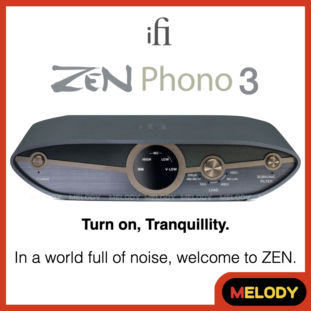 iFi Zen Phono V3 ปรีแอมป์ สำหรับเครื่องเล่นแผ่นเสียง รับประกันศูนย์ iFi 1 ปี