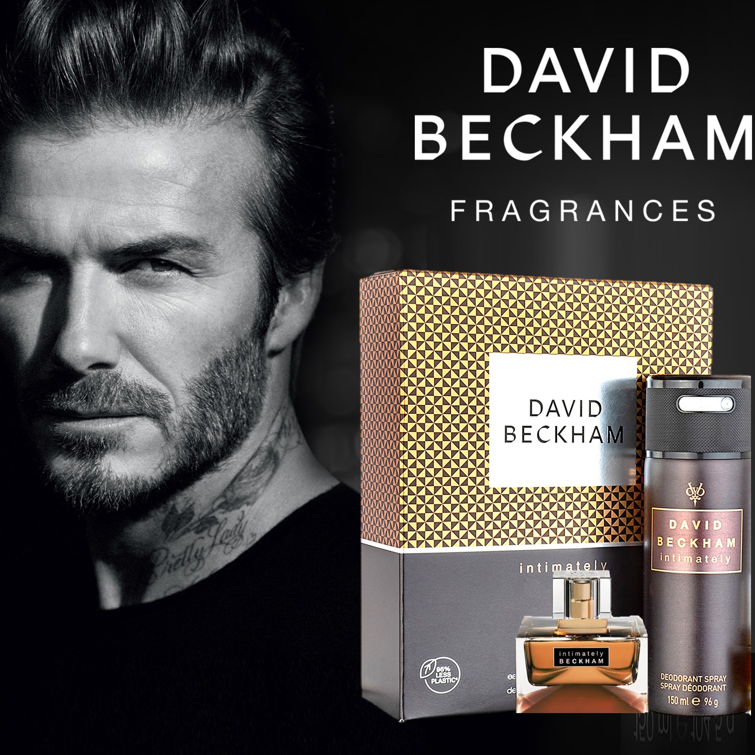 David Beckham Intimately Gift Set Special Edition เซ็ตน้ำหอมลิขสิทธิ์แท้สำหรับผู้ชายกลิ่นใหม่ล่าสุดรุ่นพิเศษจากDavid Beckham