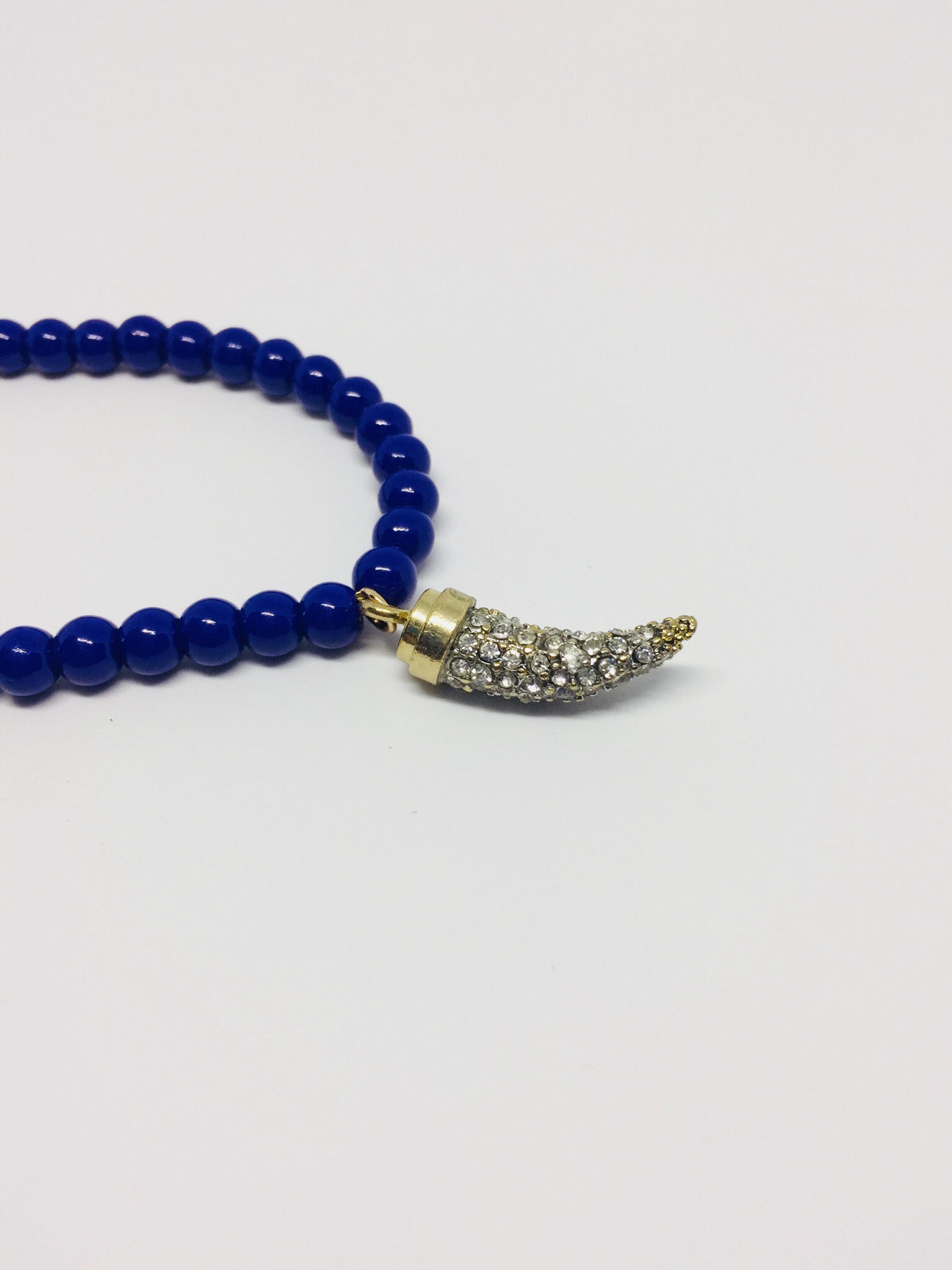 MK Blue Breads Bracelet