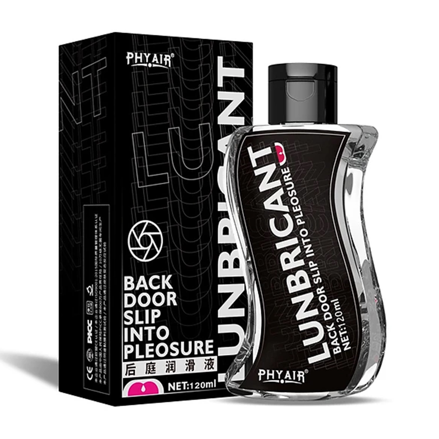 Phyair Back Door Slip Into Pleosure lubricant gel for anal 200ml เจลหล่อลื่นสูตรน้ำบางเบาสำหรับการร่วมรักทางด้านหลังโดยเฉพาะ