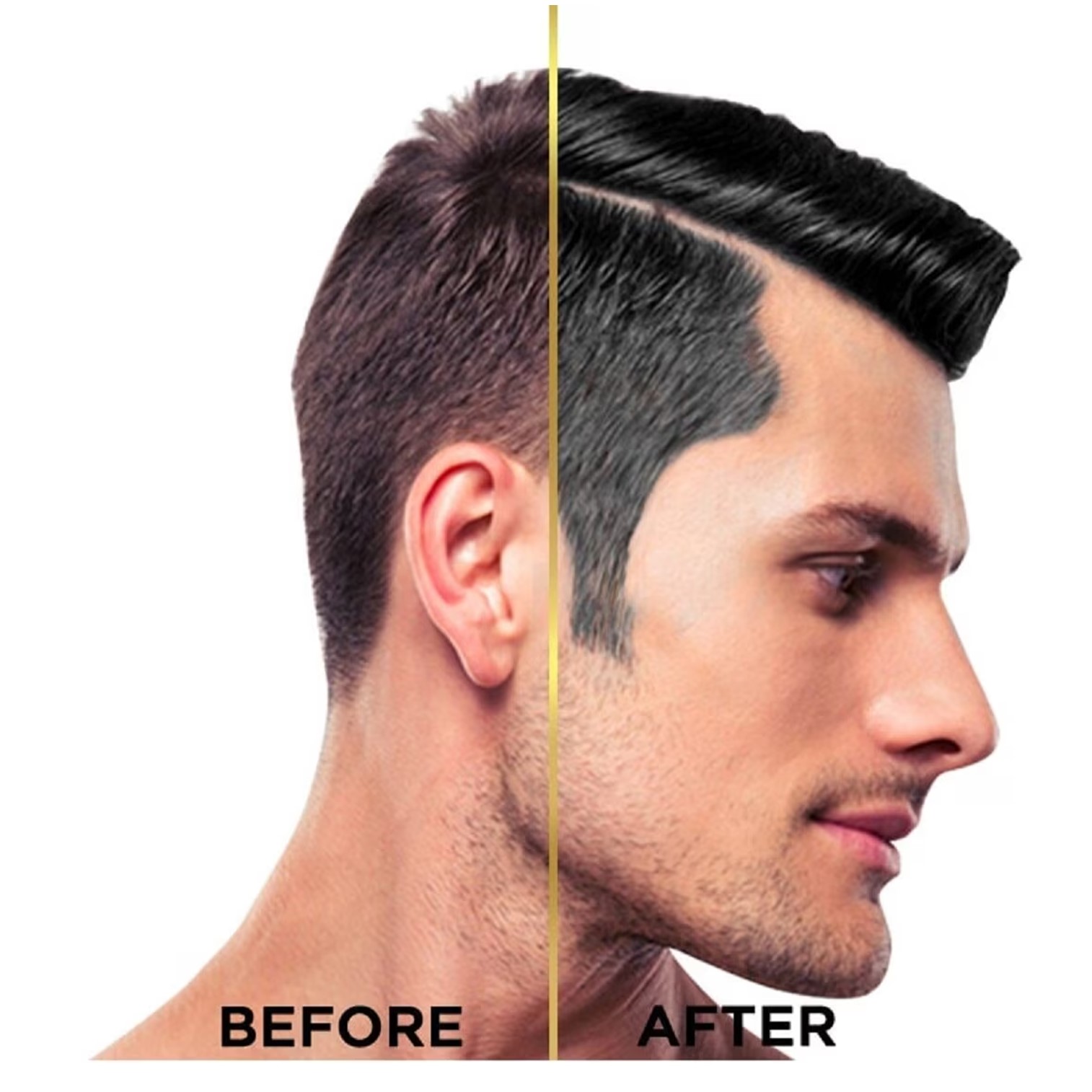 Calor Cosmetics Graphite Organic Natural Black Hair color ผลิตภัณฑ์เปลี่ยนสีผมผู้ชายสีดำธรรมชาติสูตรออแกนิคติดทนนาน