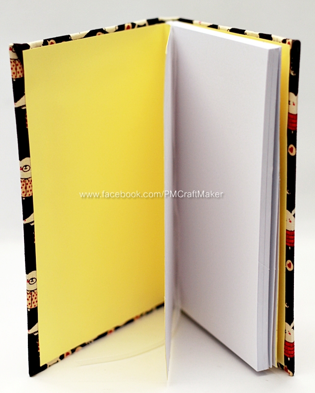 สมุดทำมือ ไม่มีเส้น หุ้มด้วยผ้า ลายการ์ตูนกระต่าย หมี หมู จระเข้ 011