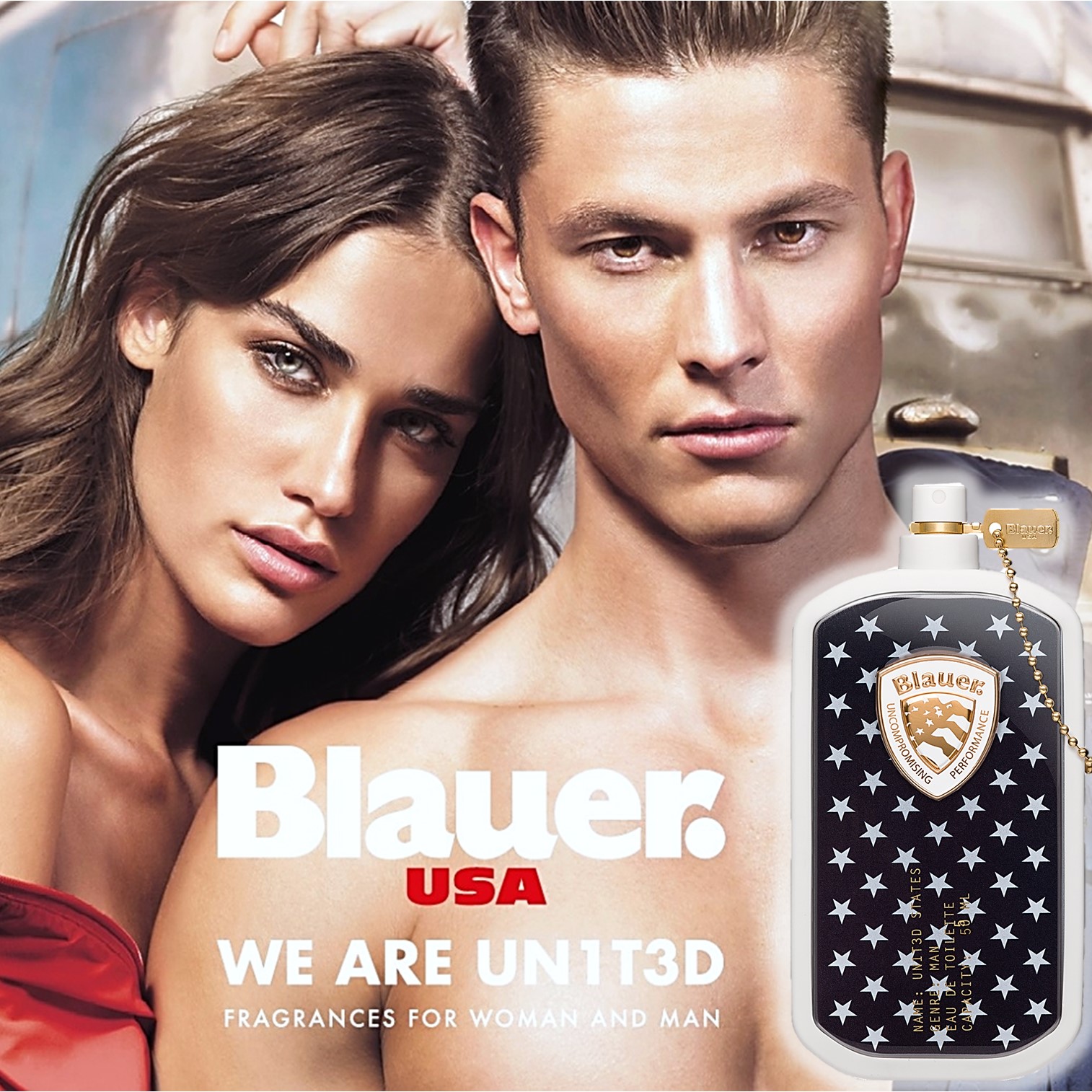 Blauer USA We Are United Fragrances For Woman And Man Eau De Toilette 100ml. Black น้ำหอมลิขสิทธิ์แท้จากอเมริกาซีรี่ส์ใหม่ล่าสุด กลิ่นหอมเซ็กซี่ไฮโซน่าหลงใหล สินค้านำเข้าของแท้ 100%