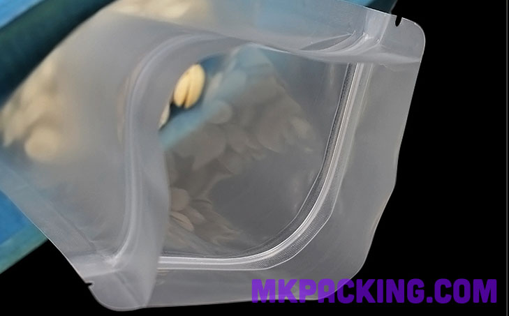 ถุงขุ่น ซิปล็อค ตั้งไม่ได้ ขนาด 8x12cm