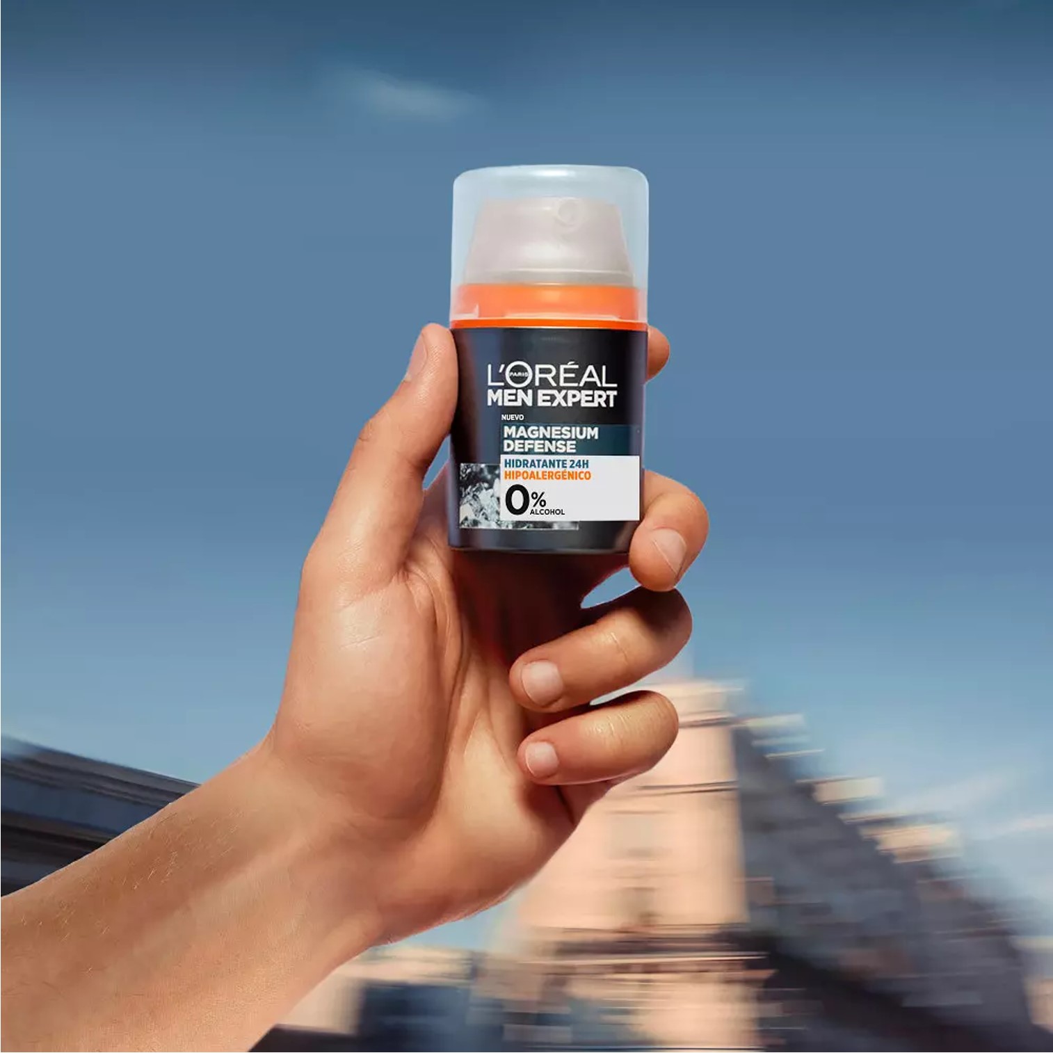 L'oreal Men Expert Magnesium Defence Hypoallergenic 24h Moisturiser 50ml ครีมมอยซ์เจอร์ไรเซอร์บำรุงผิวหน้าผุ้ชายสูตรพิเศษใหม่ล่าสุดจากลอรีอัลปารีส