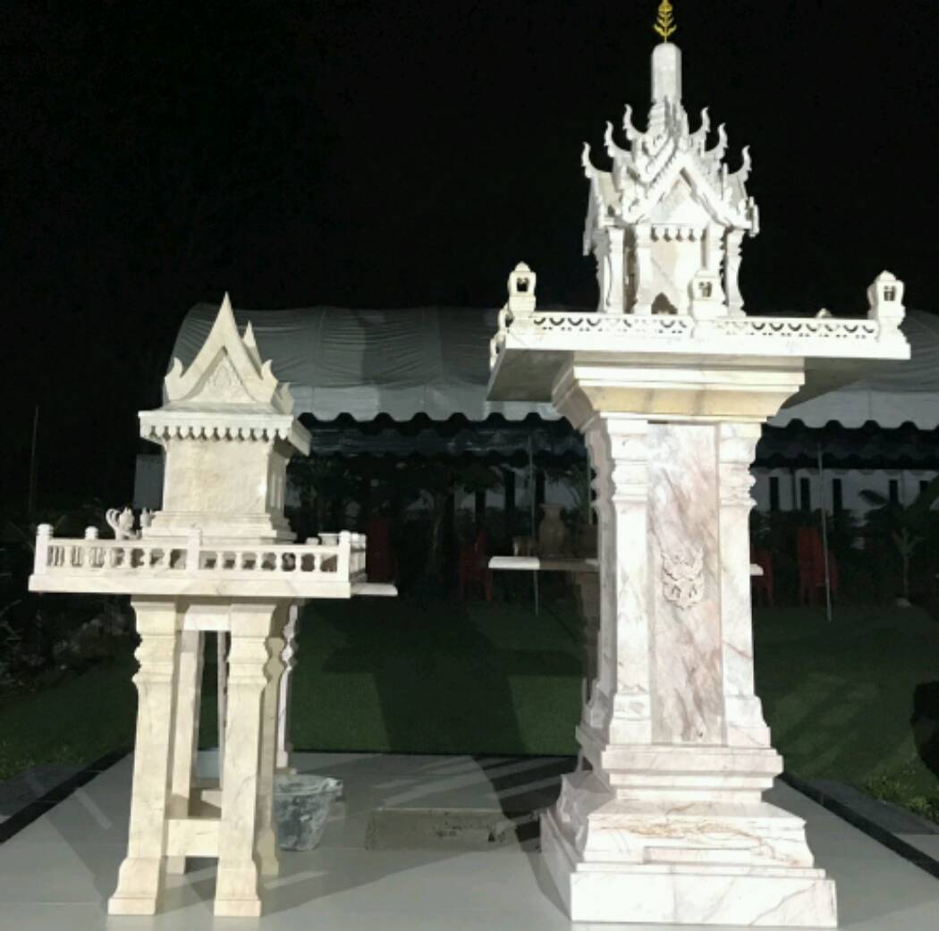 ศาลพระภูมิหินอ่อน และศาลตายายหินอ่อน ขนาด 81 cm ราคา