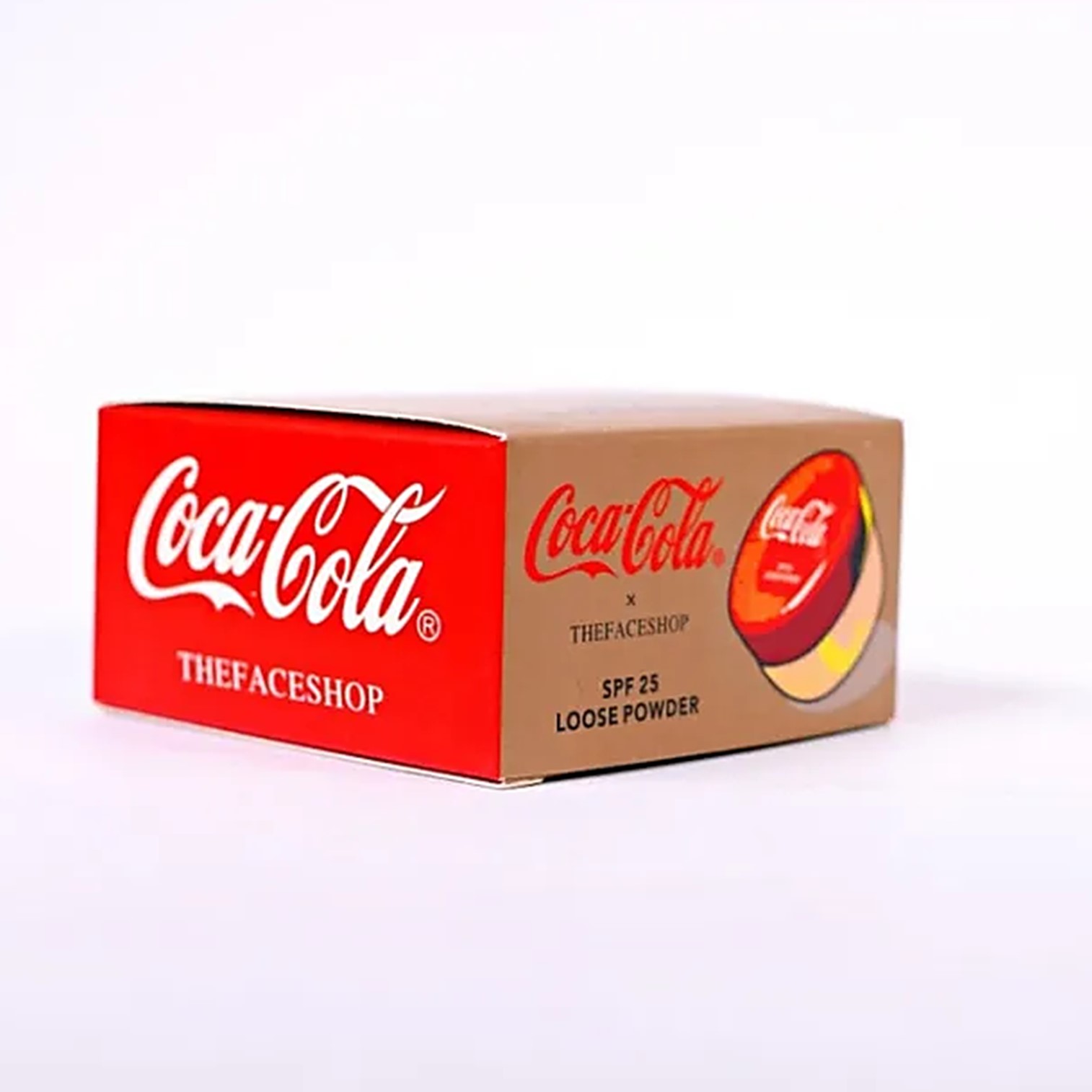 CoCa CoLa x The Face Shop Loose Powder แป้งฝุ่นเนื้อละเอียดบางเบาปกปิดเรียบเนียนรุ่นพิเศษจากเกาหลีของแท้พร้อมส่ง