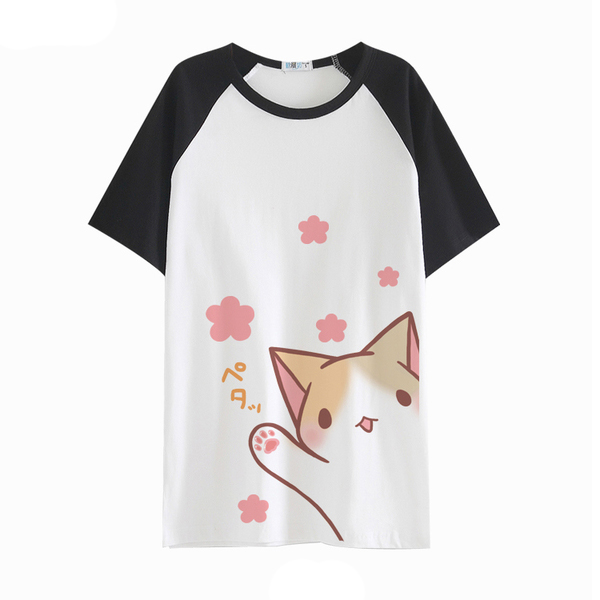 เสื้อยืด ลาย Neko Atsume