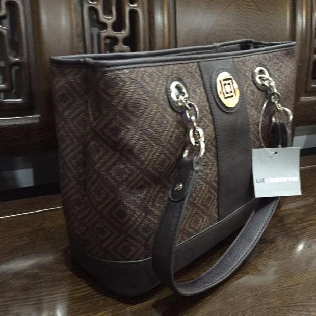 Liz Claiborne Real Fit Satchel Bag