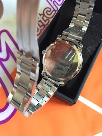 Mwatch Lady Crystal Silver