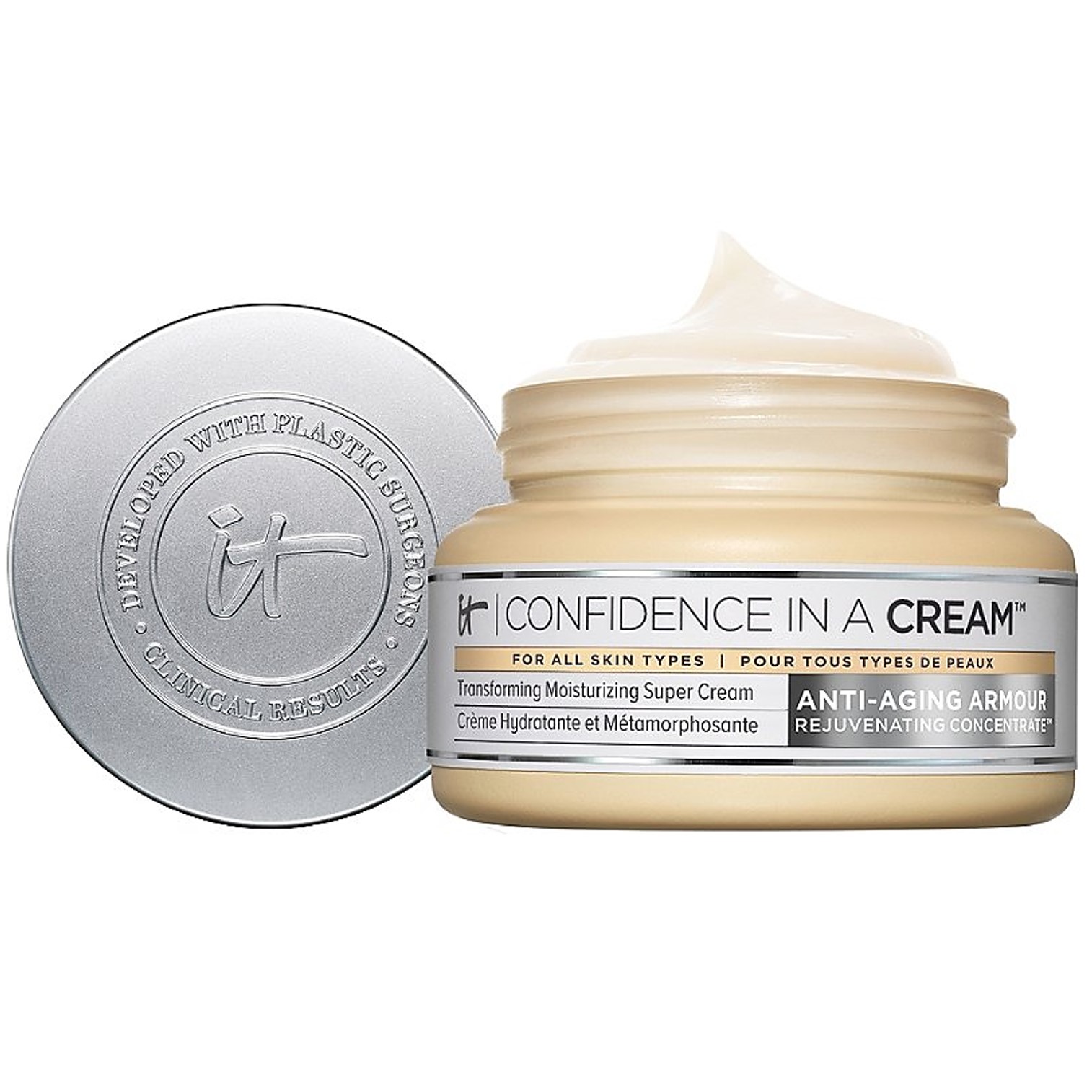 IT Cosmetics Confidence in A Cream Transforming Moisturizing Super Cream 60ml ครีมบำรุงผิวหน้าสูตรลดริ้วรอยประสิทธิภาพสูงจากต่างประเทศ