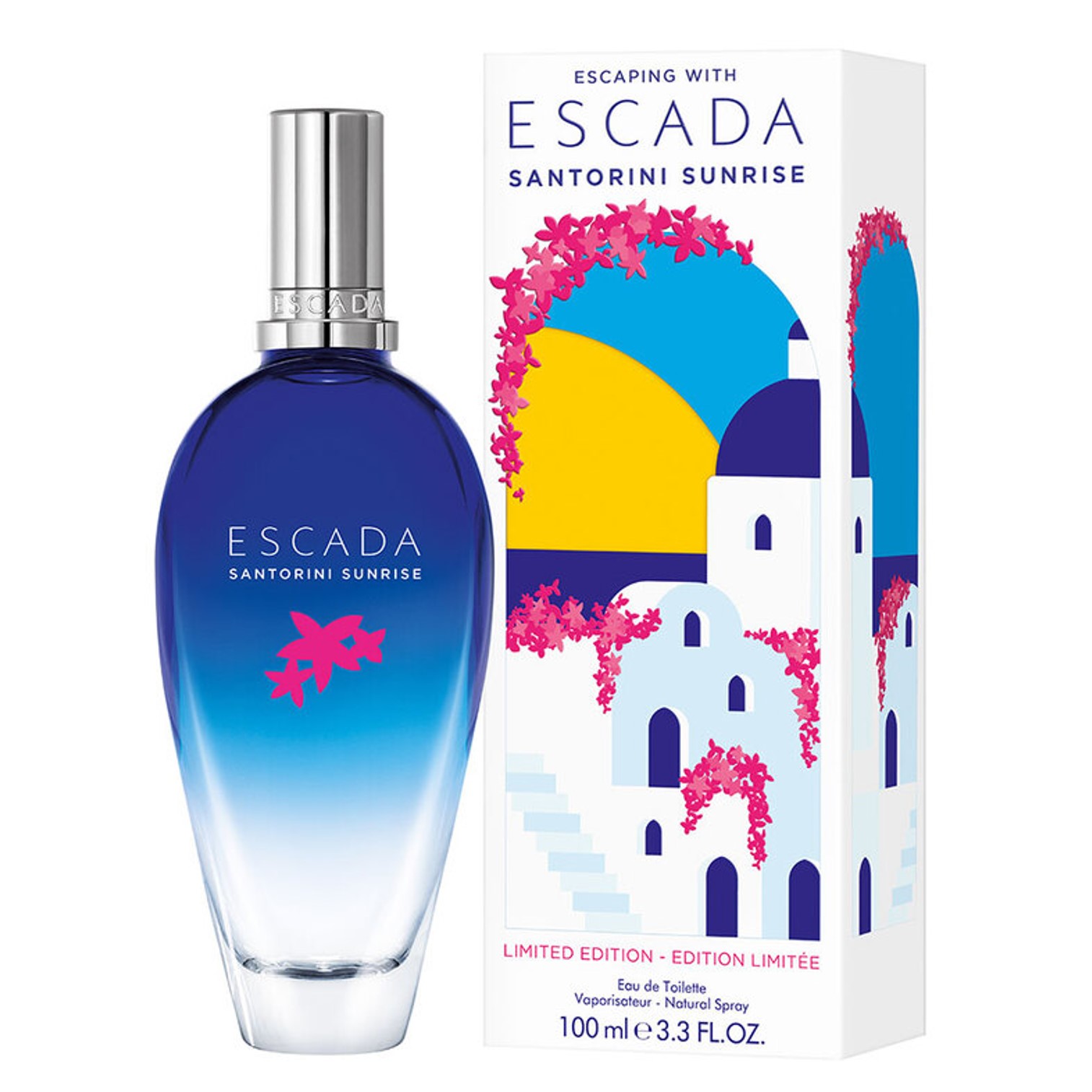 Escada Santorini Sunrise Eau De Toilette 100ml น้ำหอมผู้หญิงกลิ่นเซ็กซี่สุดพิเศษจากต่างประเทศสินค้าลิขสิทธิ์แท้นำเข้าจากออสเตรเลียพร้อมส่ง