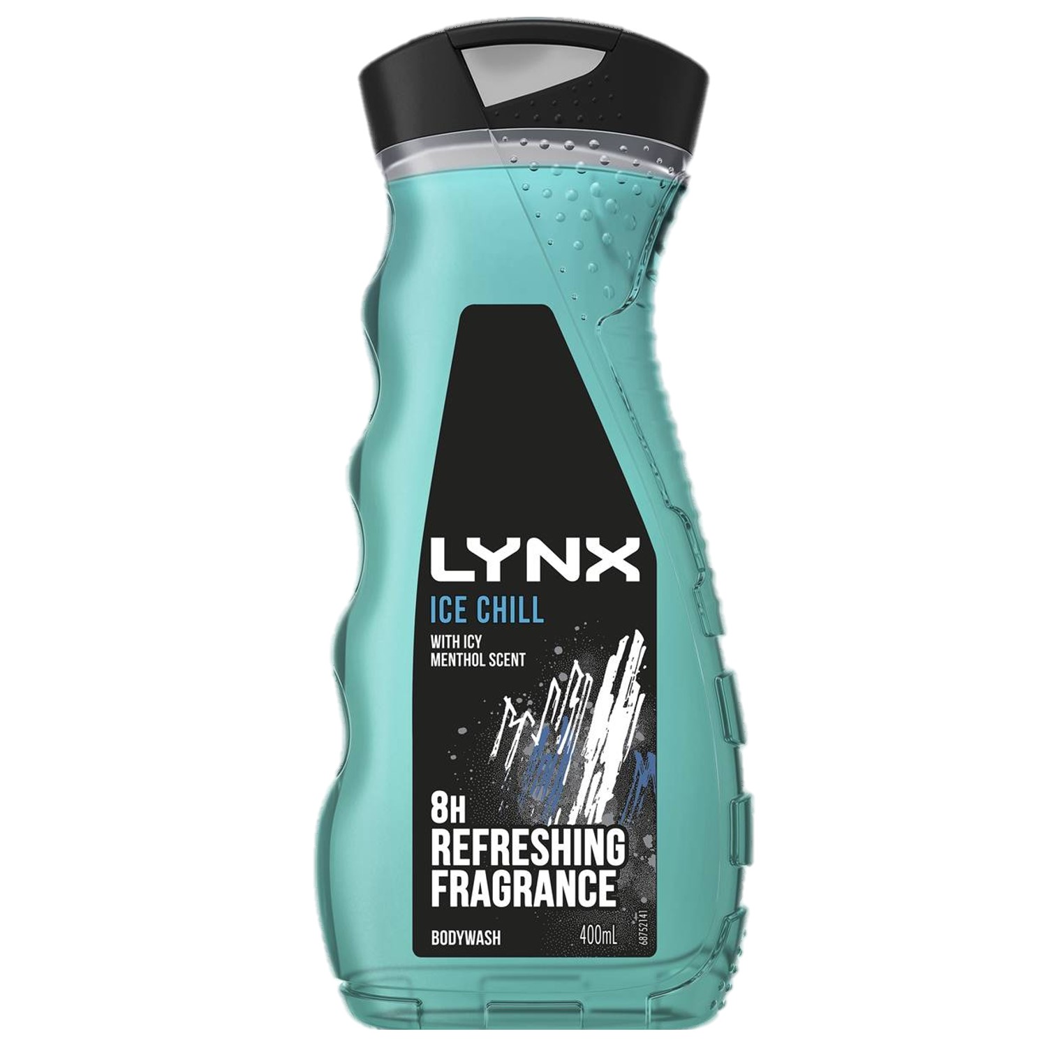 Lynx Ice Chill With Icy Menthol Scent Body Wash 400ml ผลิตภัณฑ์ทำความสะอาดผิวกายสำหรับผู้ชายสูตรหอมเย็นสดชื่นสินค้านำเข้าจากออสเตรเลียของแท้พร้อมส่ง