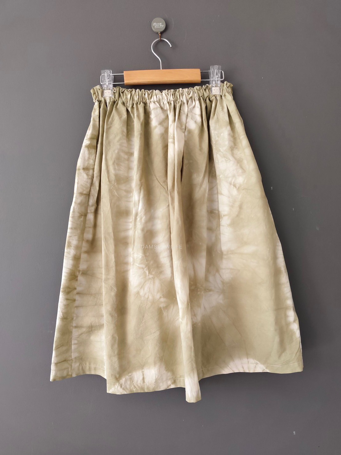 กระโปรงเจ้าหญิง Size : F มัดย้อมสีธรรมชาติ มี 3 สี