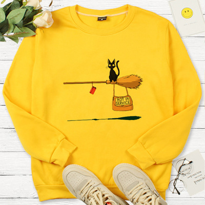 เสื้อแขนยาว ลาย แม่มดน้อยกิกิ Kiki's Delivery Service