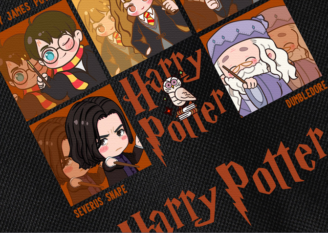 กระเป๋าผ้า HARRY POTTER แฮร์รี่ พอตเตอร์