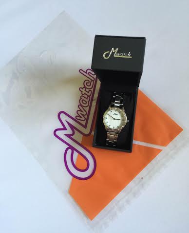 Mwatch Lady Crystal Silver