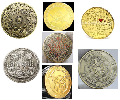 เหรียญสะสม เหรียญแปลกๆ ของที่ระลึก ของขวัญ souvenir commemorative gift Art Collectible Coin