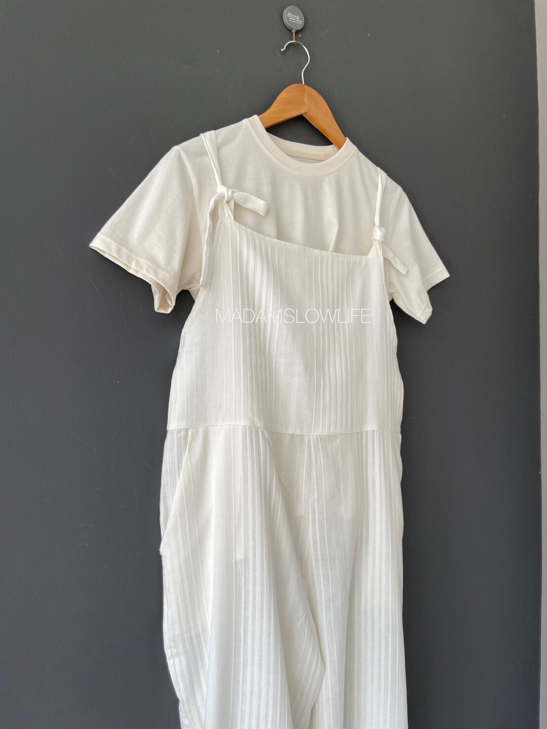 ชุดเอี๊ยมผู้ใหญ่ ปรับสายได้ Size F เอว 26-32 นิ้ว สะโพก 36-44 นิ้ว