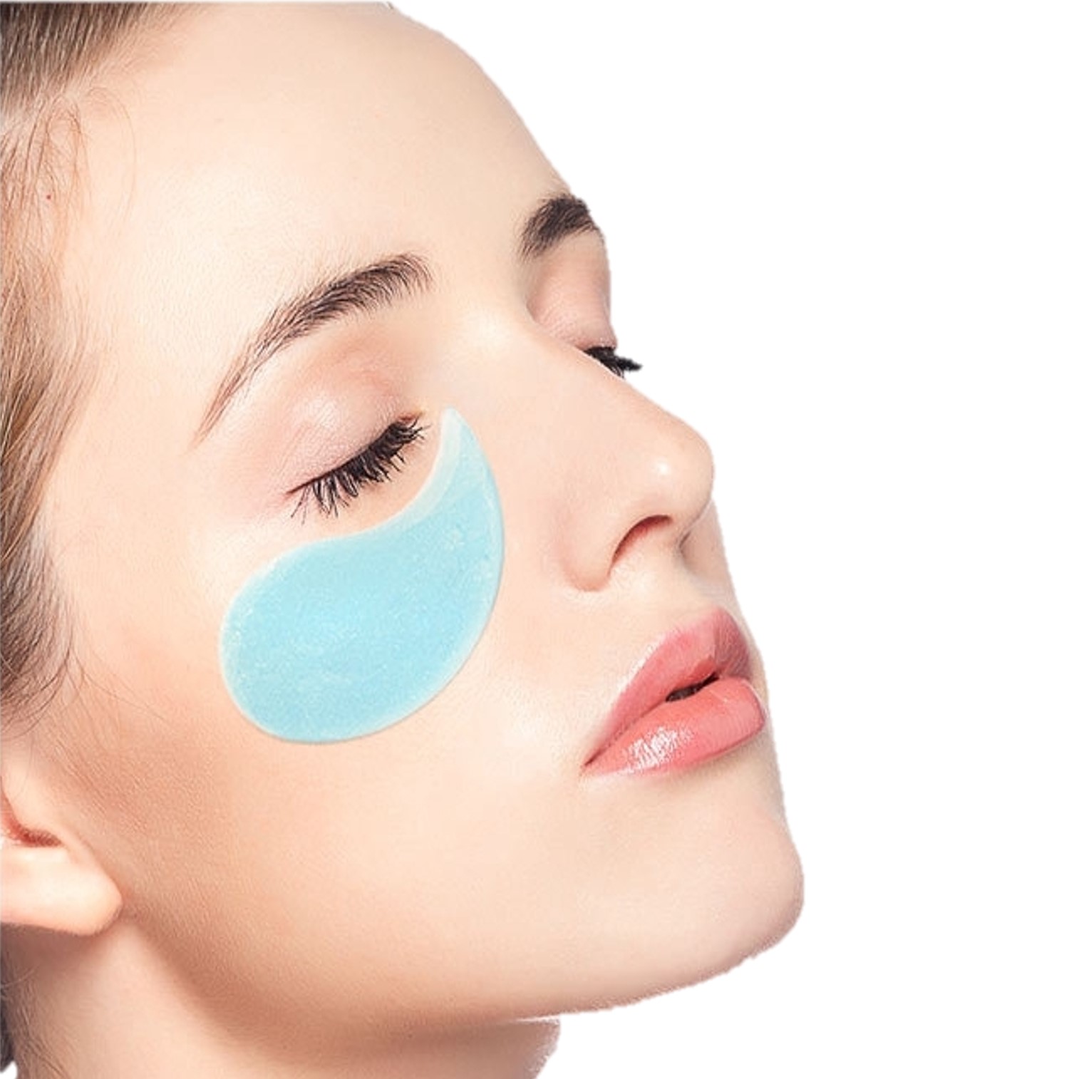 Liftheng Jellyfish Collagen Skin Elasticity Eye Mask 80g แผ่นเจลมาส์คใต้ตาเพิ่มความชุ่มชื้นลดริ้วรอยหมองคล้ำ