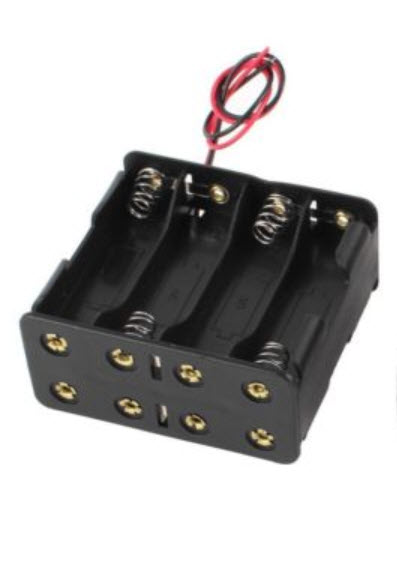 กล่องแบตเตอรี่ 8 x AA (12V)