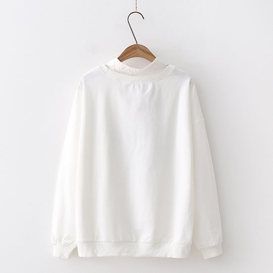 เสื้อแขนยาวสไตล์แคชชวล ลาย RABBIT กระต่ายน้อย