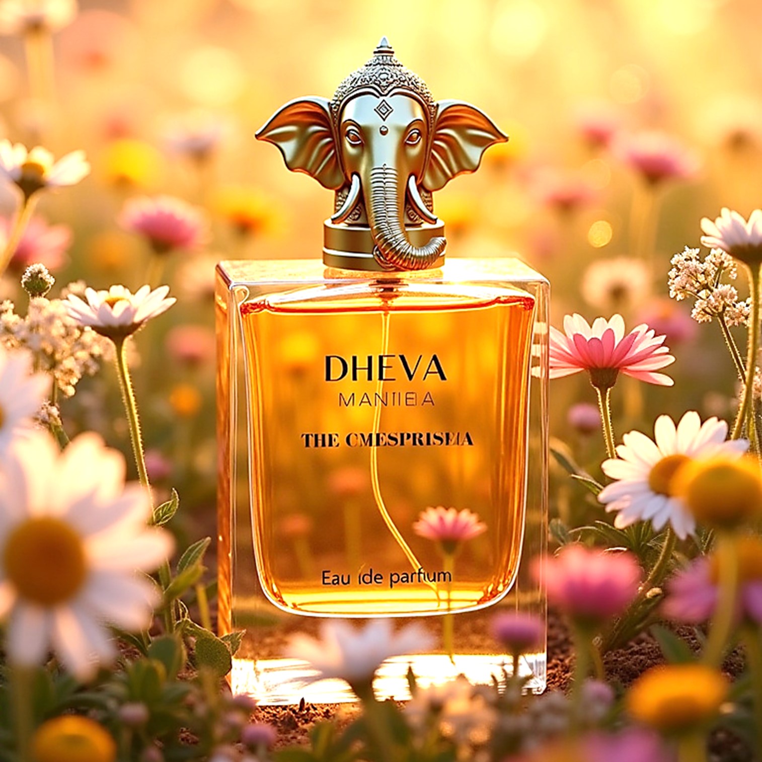 DHEVA MANTRA Eau De Parfum Natural Srpay 50ml น้ำหอมแห่งความสำเร็จความรุ่งเรืองดุจพรแห่งองค์พระพิฆเนศประทาน