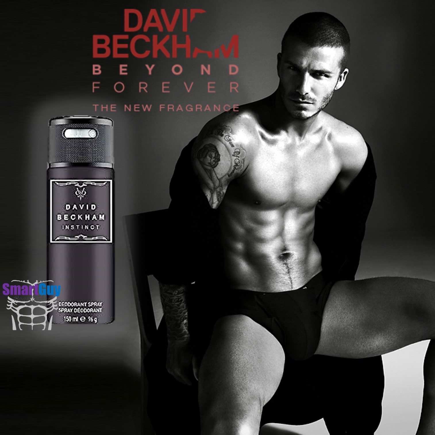 David Beckham Instinct Men Body Spray 150ml สเปรย์ระงับกลิ่นกายลิขสิทธิ์แท้จากเดวิด เบ็คแฮมกลิ่นหอมเย็นสำหรับผู้ชายสปอร์ตแมนผสานความเซ็กซี่น่าค้นหา สินค้านำเข้าของแท้ 100%