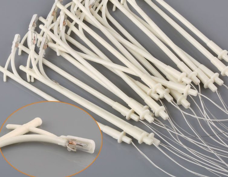 เสาไฟถนน กิ่งเดี่ยว 6V สูง 10 ซ.ม. (สเกล 1:100) / 10 ต้น