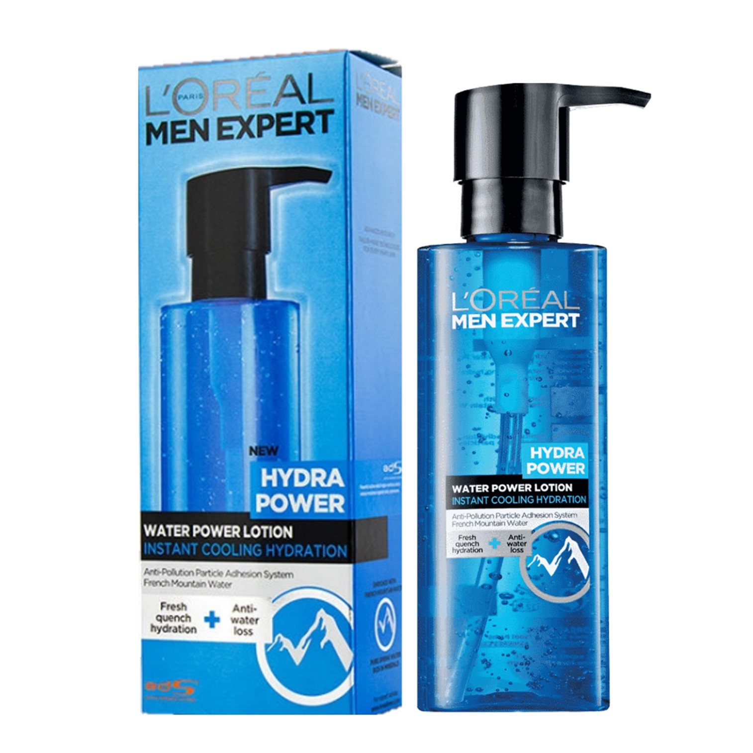 L'ORÉAL PARIS Trio Men Expert Hydra Program เซ็ตผลิตภัณฑ์ทำความสะอาดและบำรุงผิวหน้าผู้ชายสูตรพิเศษครบทุกขึ้นตอนหล่อสะอาดใส