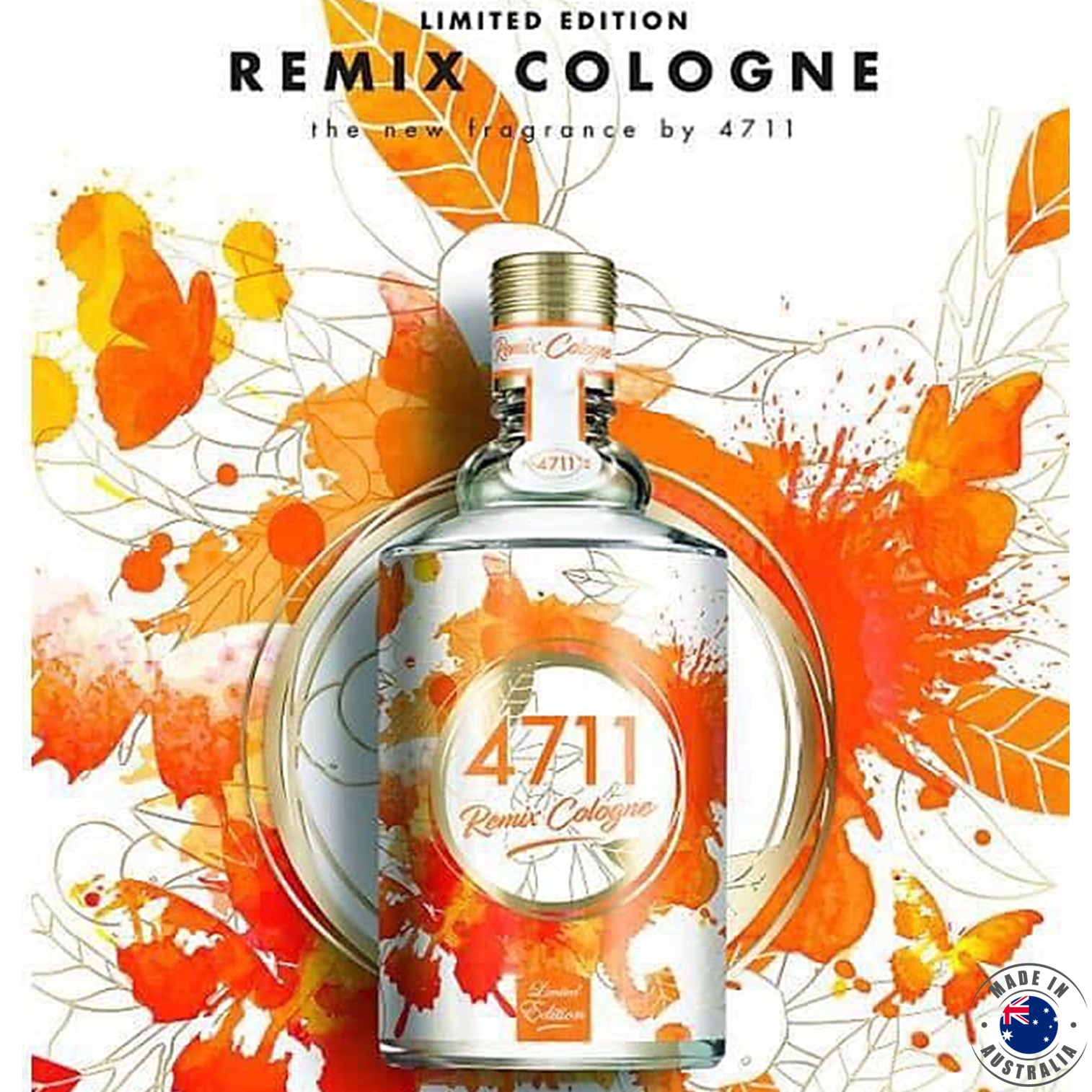 Muelhens 4711 Remix Cologne Orange for Women 100ml น้ำหอมสำหรับผู้หญิงกลิ่นหอมใหม่สุดพิเศษรับประกันลิขสิทธิ์แท้นำเข้าจากออสเตรเลียพร้อมส่ง
