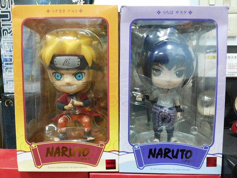 Naruto กล่องคู่ Naruto&Sasuke งานแท้