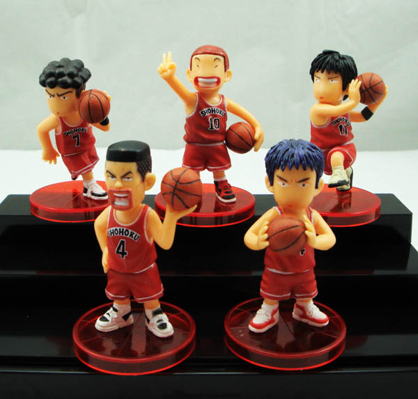 Slamdunk 5 ตัว กล่อง (ชุดแดง)
