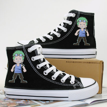 รองเท้าผ้าใบ ลาย One piece