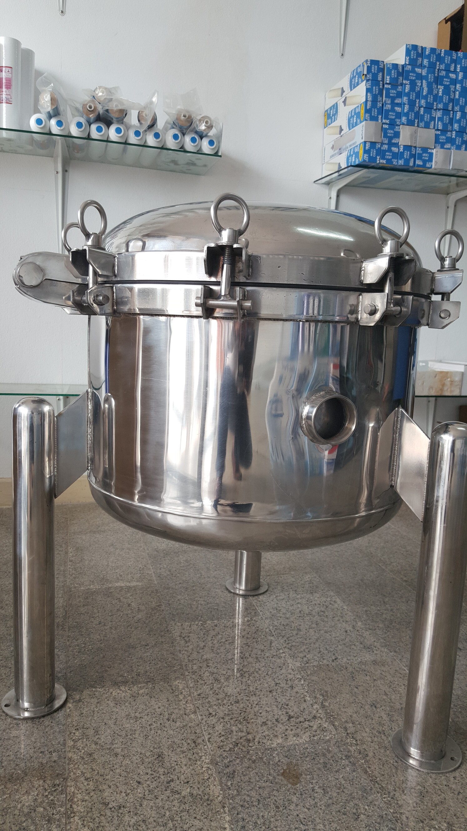 ถังกรองเซรามิค 20 ไส้ หนา 3 มม.