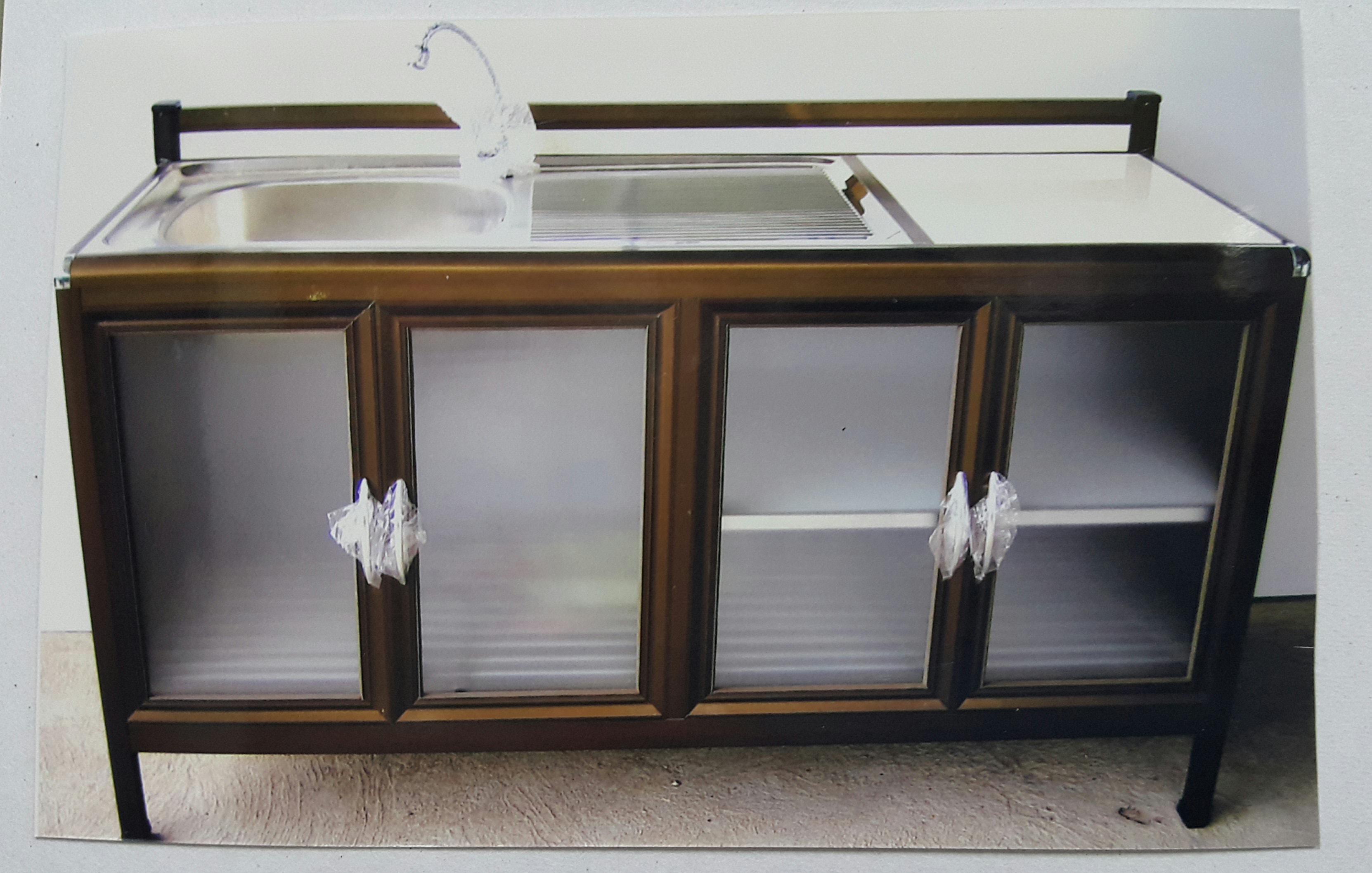 ตู้อ่างซิ้งค์ล้างจานหรือเรียบ (เตี้ย) ขนาด 1.50 ซม.