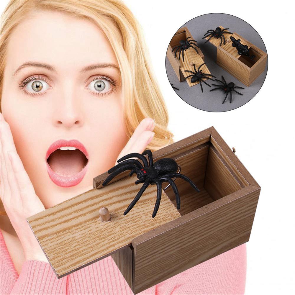 ของเล่น กล่องเซอร์ไพรส์แมงมุมสุดฮา แกล้งคน spider Box