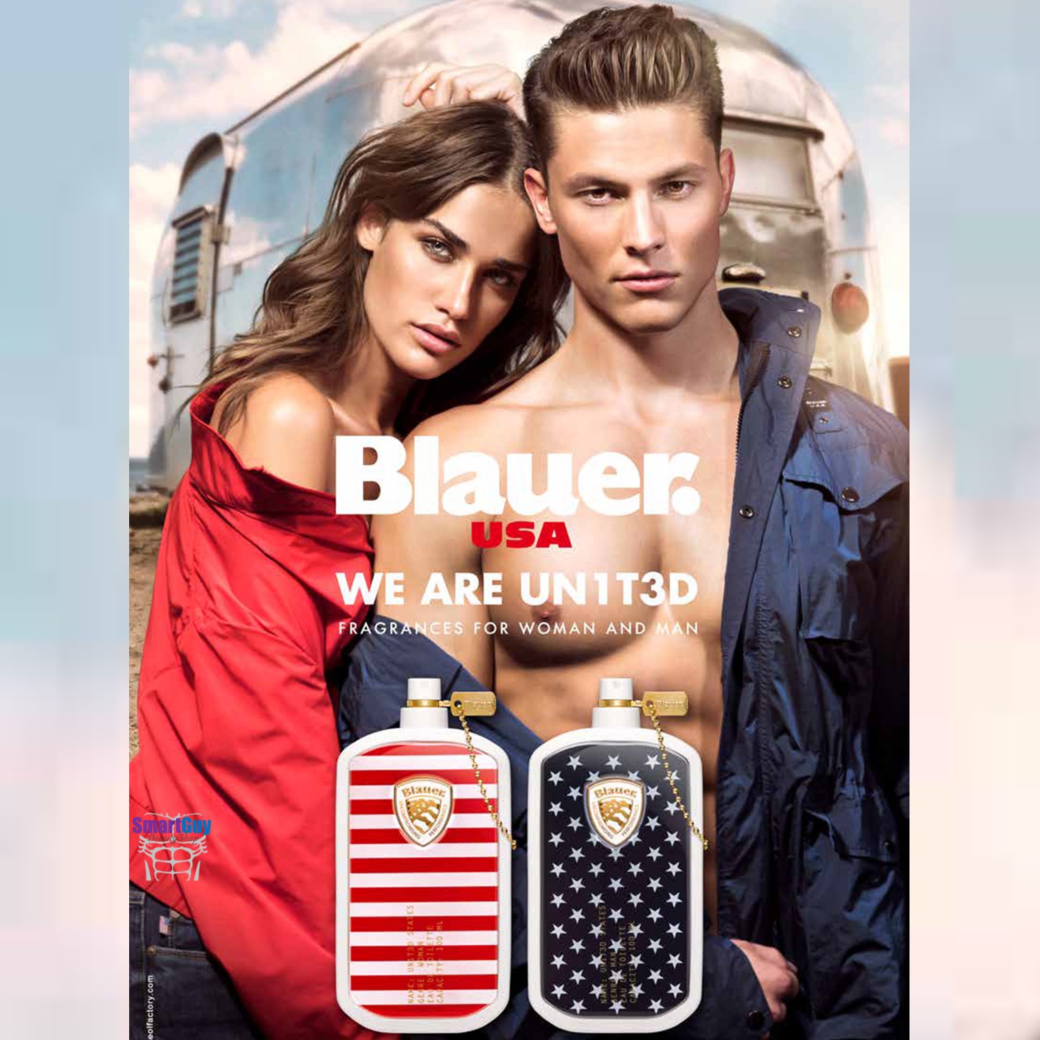 Blauer USA We Are United Fragrances For Woman And Man Eau De Toilette 100ml. Black น้ำหอมลิขสิทธิ์แท้จากอเมริกาซีรี่ส์ใหม่ล่าสุด กลิ่นหอมเซ็กซี่ไฮโซน่าหลงใหล สินค้านำเข้าของแท้ 100%