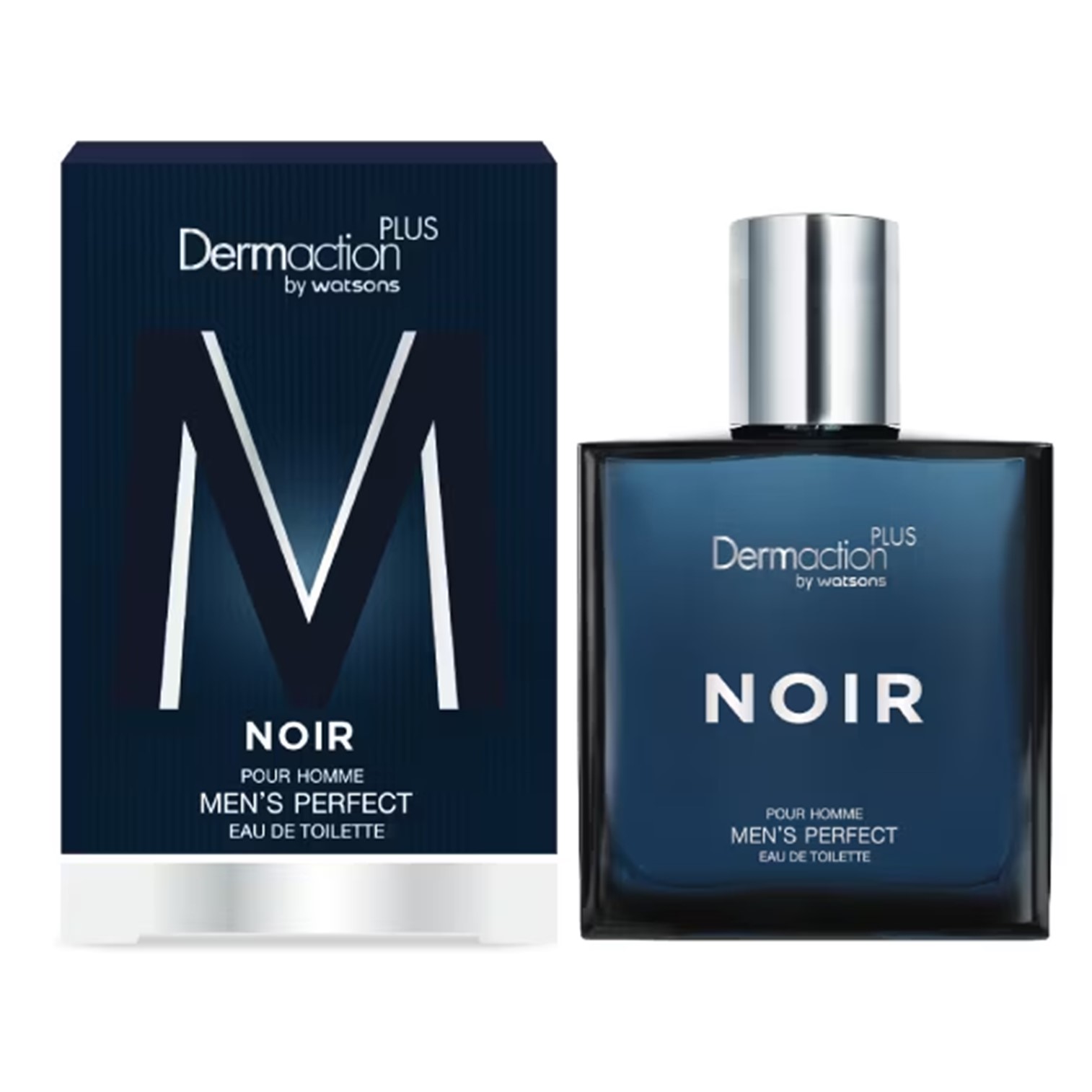 Dermaction Plus by Watsons NOIR Pour Homme Men’s Perfect Eau De Toilette 50ml น้ำหอมสำหรับผู้ชายกลิ่นหอมใหม่สุดพิเศษจากวัตสันรับประกันลิขสิทธิ์แท้พร้อมส่ง