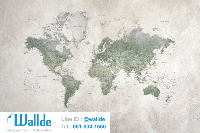 สั่งพิมพ์วอลเปเปอร์ ลายแผนที่ 0005