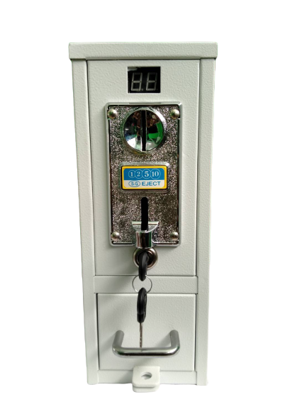 กล่องหยอดเหรียญเครื่องซักผ้ารับเรียญ1,2,5,10