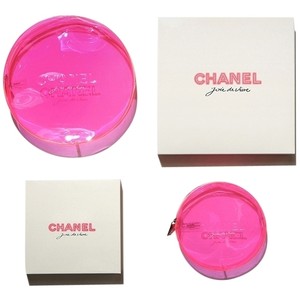 CHANEL Joie De Vivre Hot Pink Cosmetic Bag