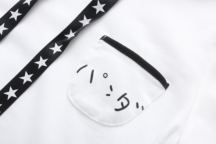 เสื้อยืดมีฮู้ด ลาย PANDA